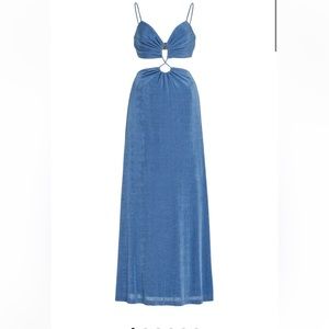 Significant other Yara Cutout Terry Maxi Dress